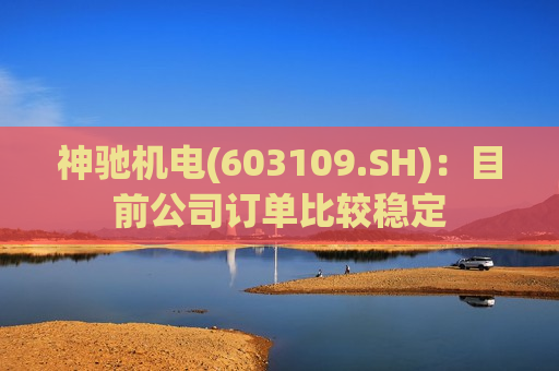 神驰机电(603109.SH)：目前公司订单比较稳定  第1张
