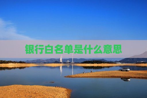 银行白名单是什么意思  第1张