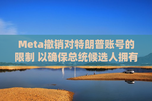 Meta撤销对特朗普账号的限制 以确保总统候选人拥有平等的表达机会  第1张