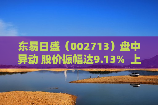 东易日盛（002713）盘中异动 股价振幅达9.13%  上涨7.47%（08-01）