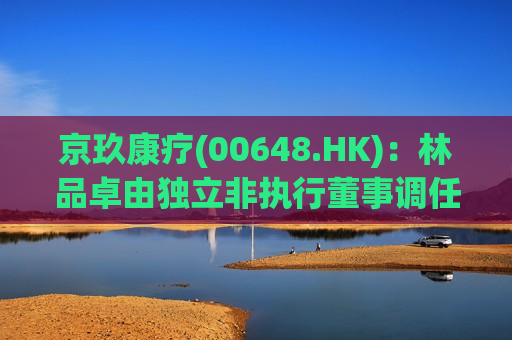 京玖康疗(00648.HK)：林品卓由独立非执行董事调任为执行董事  第1张