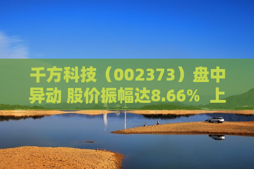 千方科技（002373）盘中异动 股价振幅达8.66%  上涨7.22%（07-29） 第1张