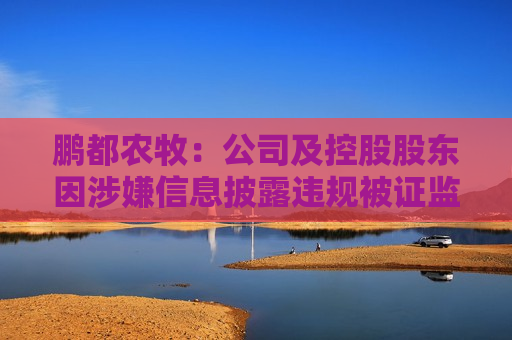 鹏都农牧：公司及控股股东因涉嫌信息披露违规被 *** 立案调查  第1张