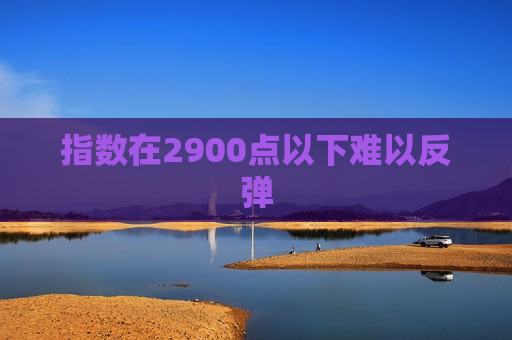 指数在2900点以下难以反弹  第1张