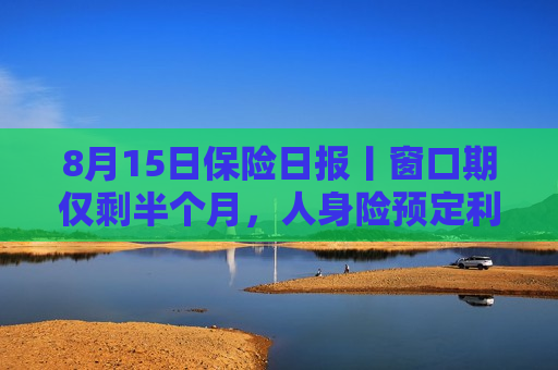 8月15日保险日报丨窗口期仅剩半个月，人身险预定利率一降再降！险企年内共11次举牌上市公司  第1张