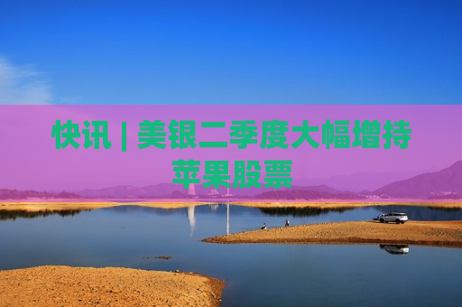 快讯 | 美银二季度大幅增持苹果股票  第1张