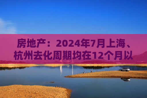 房地产：2024年7月上海、杭州去化周期均在12个月以内，对比其他城市相对较高