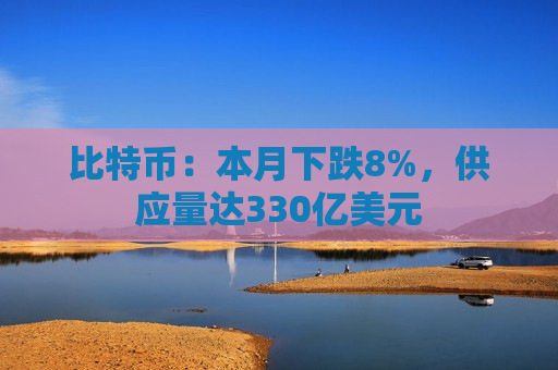 比特币：本月下跌8%，供应量达330亿美元