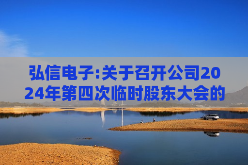 弘信电子:关于召开公司2024年第四次临时股东大会的通知