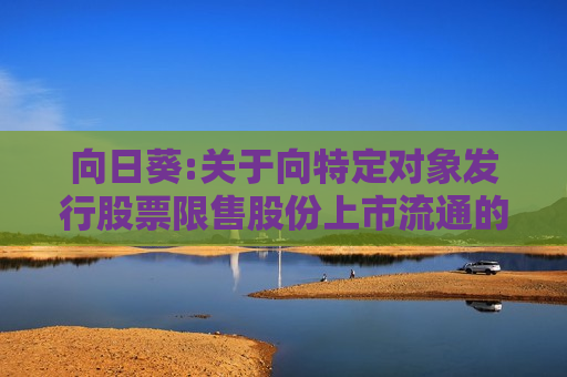 向日葵:关于向特定对象发行股票限售股份上市流通的提示性公告  第1张