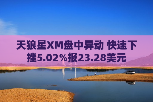 天狼星XM盘中异动 快速下挫5.02%报23.28美元  第1张