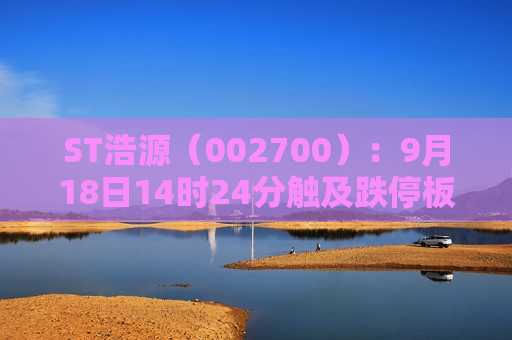 ST浩源（002700）：9月18日14时24分触及跌停板