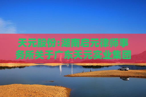 天元股份:湖南启元律师事务所关于广东天元实业集团股份有限公司2024年第三次临时股东大会的法律意见书