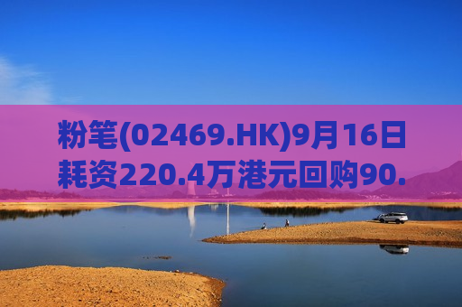 粉笔(02469.HK)9月16日耗资220.4万港元回购90.85万股