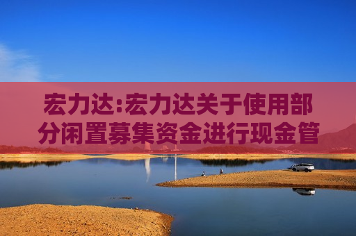 宏力达:宏力达关于使用部分闲置募集资金进行现金管理的公告  第1张