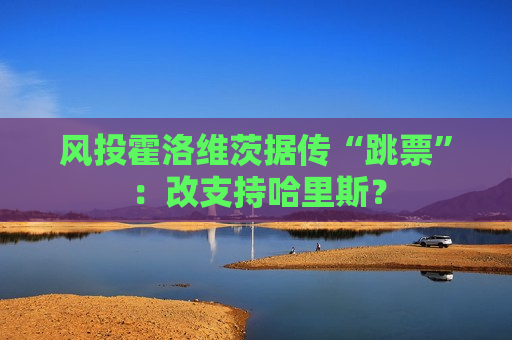 风投霍洛维茨据传“跳票”：改支持哈里斯？