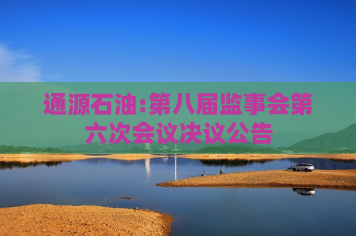 通源石油:第八届监事会第六次会议决议公告  第1张