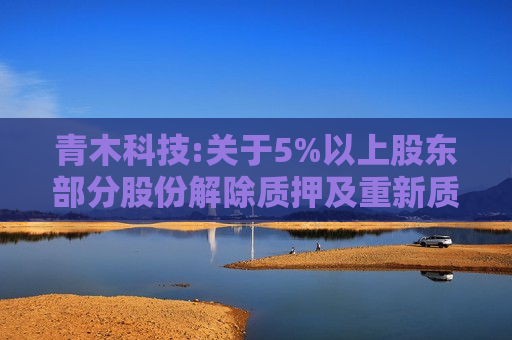 青木科技:关于5%以上股东部分股份解除质押及重新质押的公告  第1张