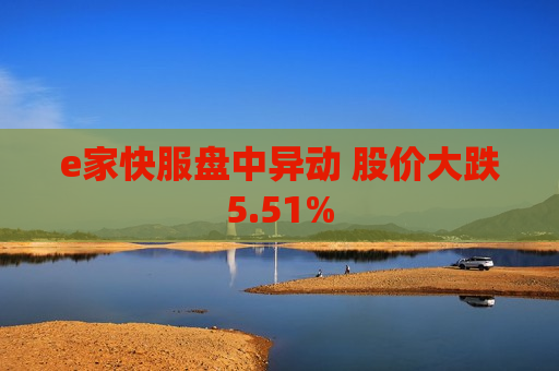 e家快服盘中异动 股价大跌5.51%
