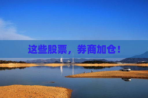 这些股票，券商加仓！  第1张