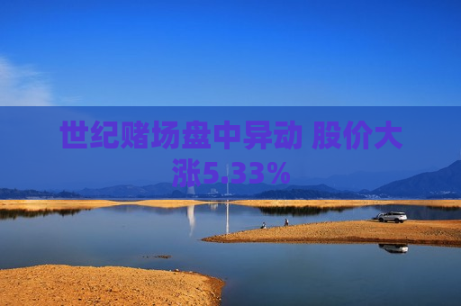世纪赌场盘中异动 股价大涨5.33%