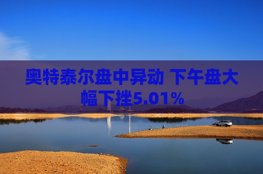 奥特泰尔盘中异动 下午盘大幅下挫5.01%