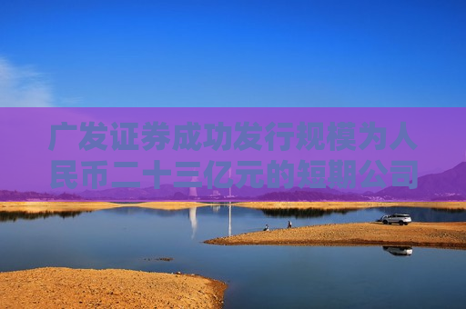 广发证券成功发行规模为人民币二十三亿元的短期公司债券——资金调配策略与市场展望，广发证券二十三亿短期公司债券发行，资金调配策略与市场展望，广发证券成功发行二十三亿短期公司债券，资金调配策略与市场展望