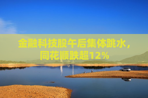金融科技股午后集体跳水，同花顺跌超12%