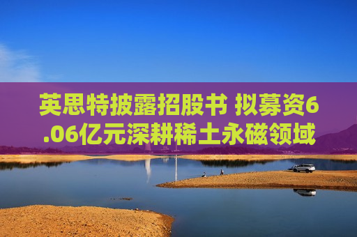 英思特披露招股书 拟募资6.06亿元深耕稀土永磁领域