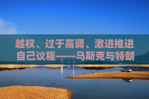 越权、过于高调、激进推进自己议程——马斯克与特朗普圈子已经产生裂痕？  第1张