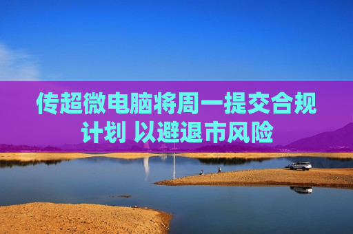传超微电脑将周一提交合规计划 以避退市风险