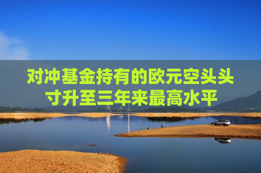 对冲基金持有的欧元空头头寸升至三年来更高水平