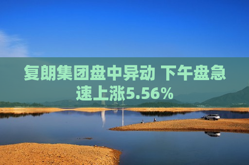 复朗集团盘中异动 下午盘急速上涨5.56%