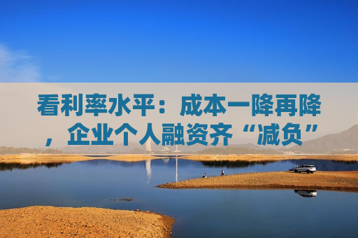 看利率水平：成本一降再降，企业个人融资齐“减负”  第1张