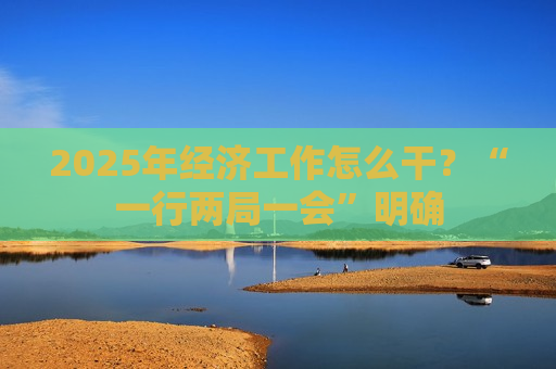 2025年经济工作怎么干？“一行两局一会”明确