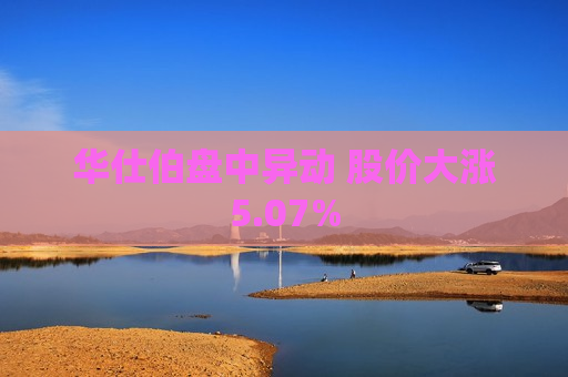 华仕伯盘中异动 股价大涨5.07%