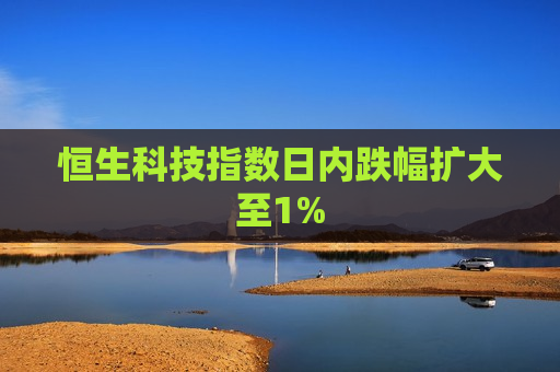 恒生科技指数日内跌幅扩大至1%