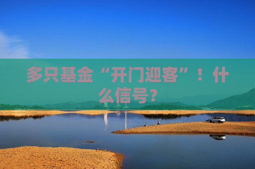 多只基金“开门迎客”！什么信号？  第1张