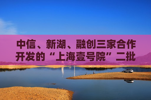中信、新湖、融创三家合作开发的“上海壹号院”二批次开盘销售额达66亿元  第1张