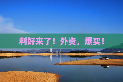 利好来了！外资，爆买！  第1张