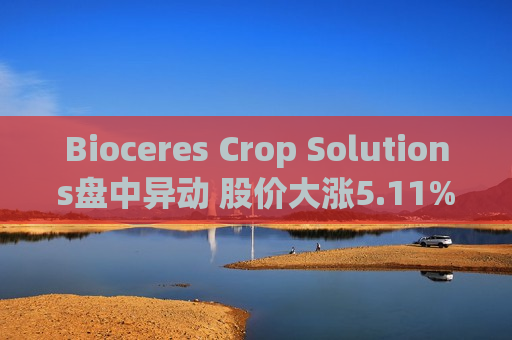 Bioceres Crop Solutions盘中异动 股价大涨5.11%