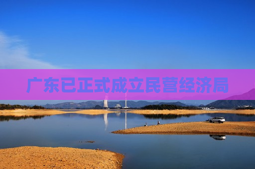 广东已正式成立民营经济局