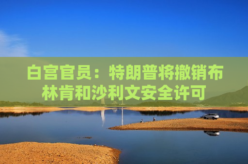 白宫官员：特朗普将撤销布林肯和沙利文安全许可