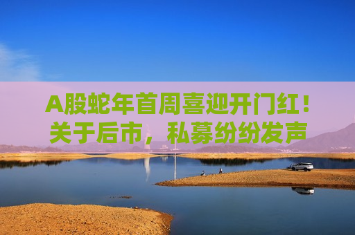 A股蛇年首周喜迎开门红！关于后市，私募纷纷发声