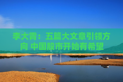 李大霄：五篇大文章引领方向 中国股市开始有希望