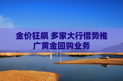 金价狂飙 多家大行借势推广黄金回购业务