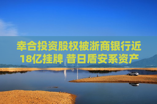 幸合投资股权被浙商银行近18亿挂牌 昔日盾安系资产将花落谁家？