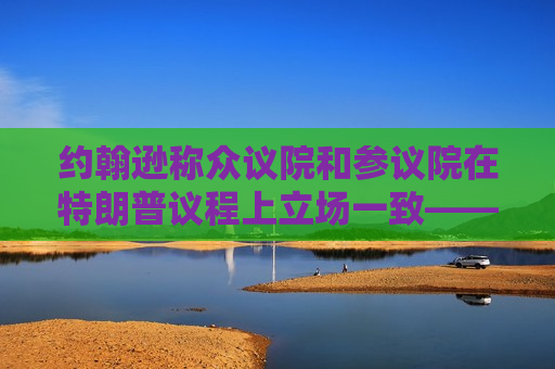 约翰逊称众议院和参议院在特朗普议程上立场一致——尽管策略不同  第1张