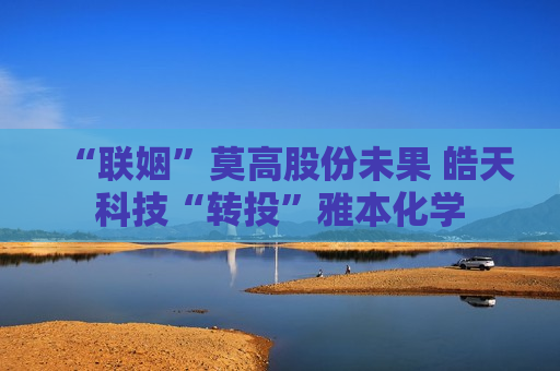 “联姻”莫高股份未果 皓天科技“转投”雅本化学