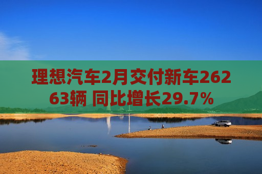 理想汽车2月交付新车26263辆 同比增长29.7%  第1张
